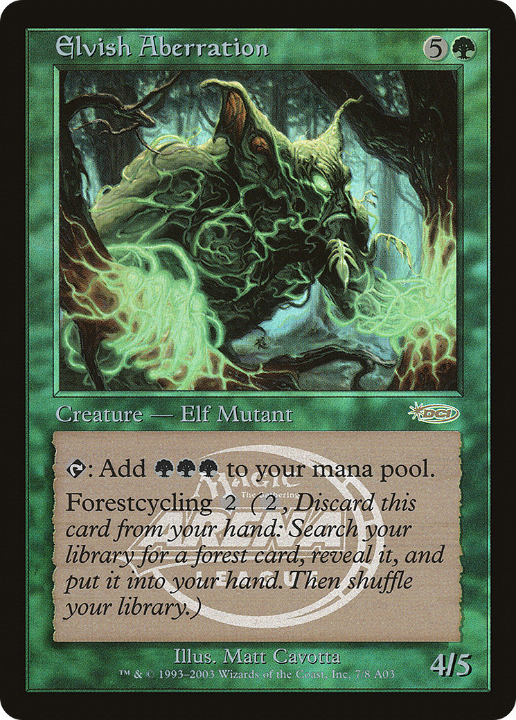 Elvish Aberration (ARENA-007) - Arena League 2003 Foil