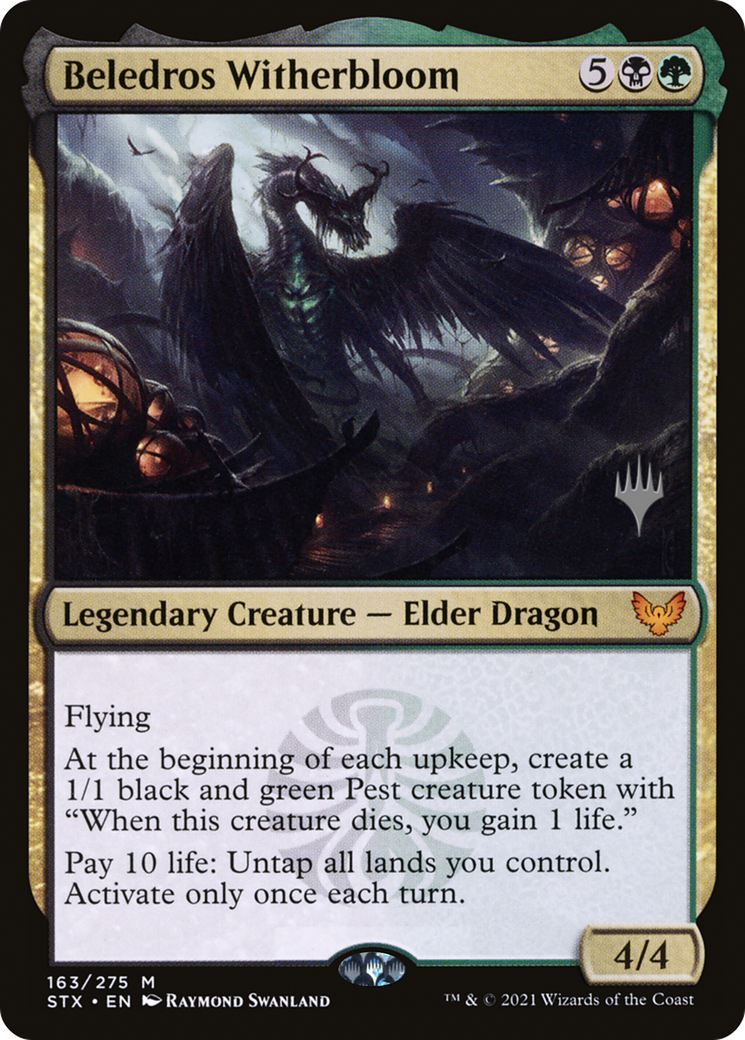 Beledros Witherbloom (PPSTX-163) - Strixhaven: School of Mages Promos Foil