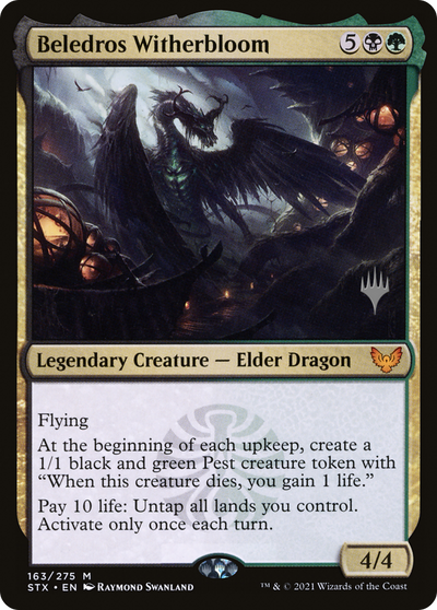 Beledros Witherbloom (PPSTX-163) - Strixhaven: School of Mages Promos