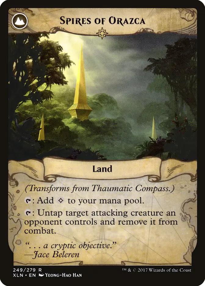 Thaumatic Compass // Spires of Orazca (XLN-249) - Ixalan: (compasslanddfc)