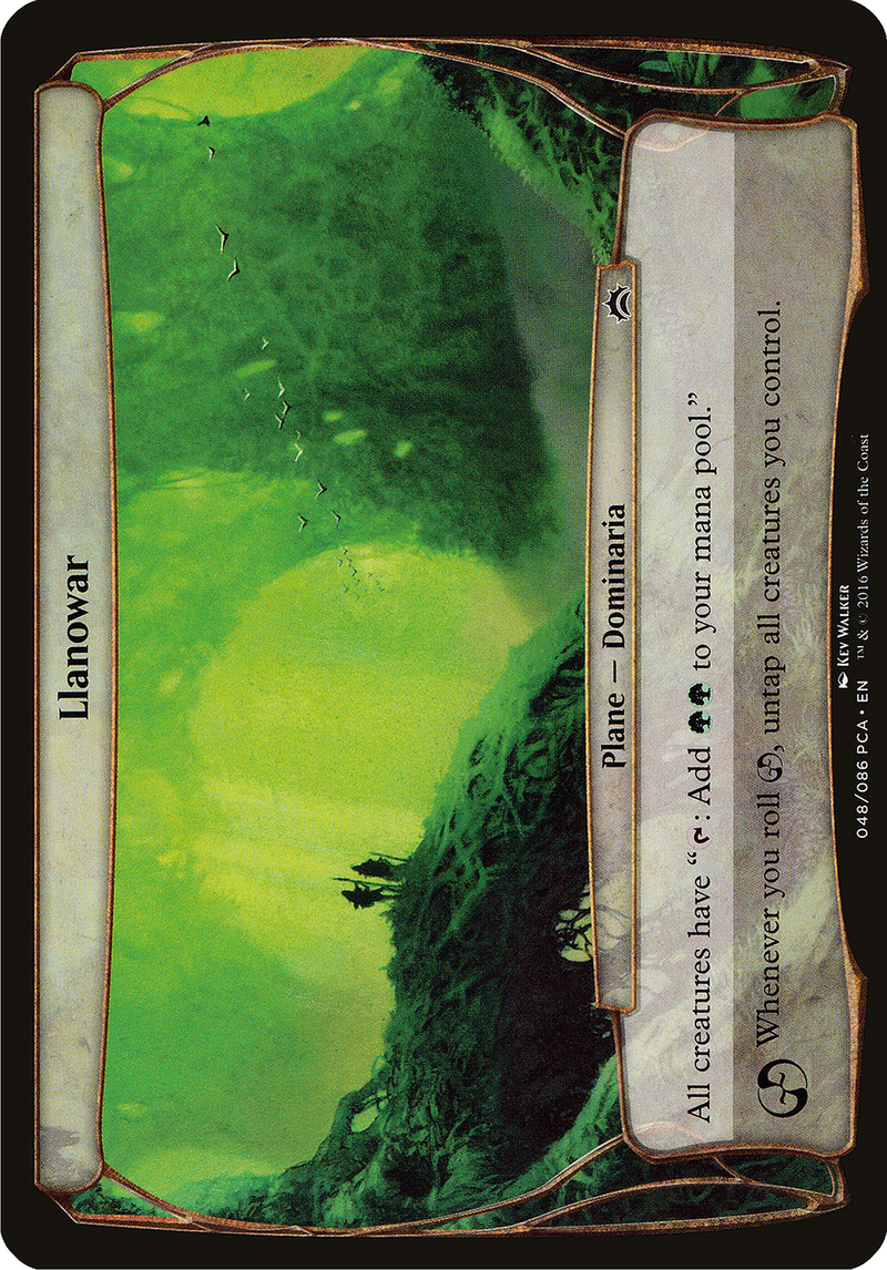 Llanowar (OVER-048) - Planechase Anthology Planes
