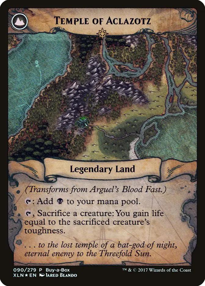 Arguel's Blood Fast // Temple of Aclazotz (BABP-090) - XLN Treasure Chest: (compasslanddfc) Foil