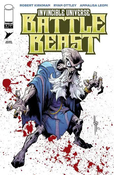 Invincible Universe Battle Beast #5 2nd Print Ryan Ottley Variant (03/18/2026) Image