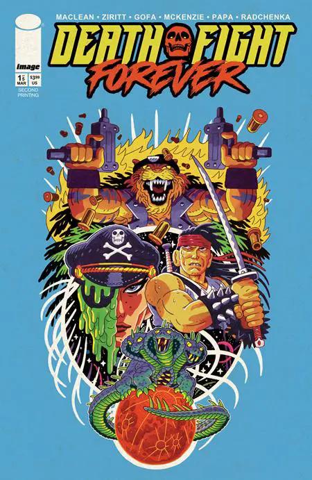 Death Fight Forever #1 (Of 5) 2nd Print Andrew Maclean Variant (03/18/2026) Image
