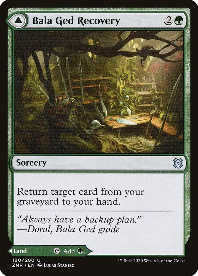 Bala Ged Recovery // Bala Ged Sanctuary (ZNR-180) - Zendikar Rising Foil