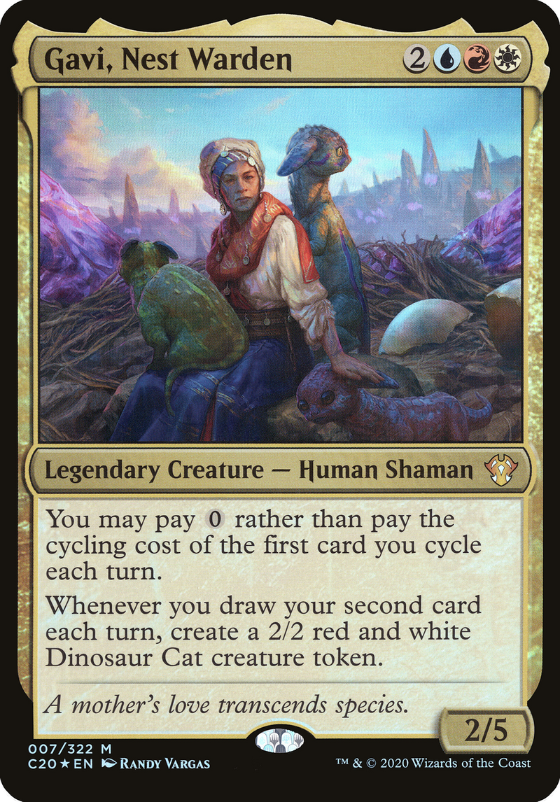 Gavi, Nest Warden (OVER-007) - Commander 2020 Oversized Foil
