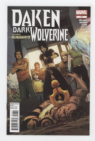 DAKEN DARK WOLVERINE #17 MARVEL 2012 Giuseppe Camuncoli ROB WILLIAMS