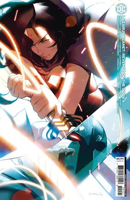 Lazarus Planet Revenge Of The Gods #4 (Of 4) B Simone Di Meo Card Stock Variant (04/25/2023) Dc