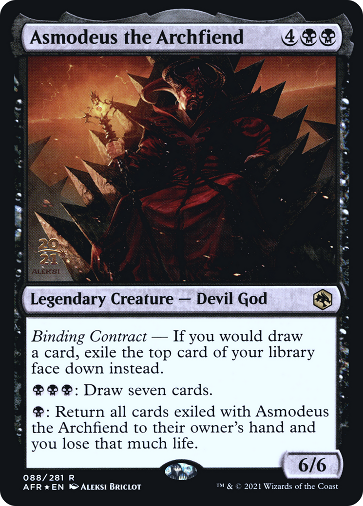 Asmodeus the Archfiend (PRE-88S) - Adventures in the Forgotten Realms Promos Foil