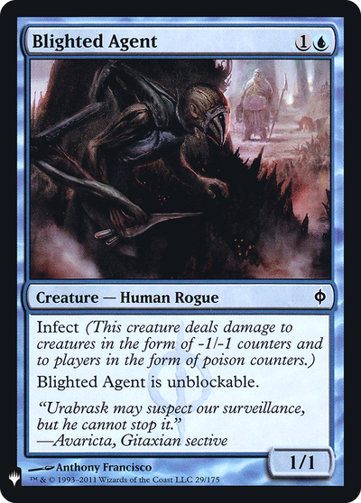 Blighted Agent (LIST-NPH-29) - The List Foil