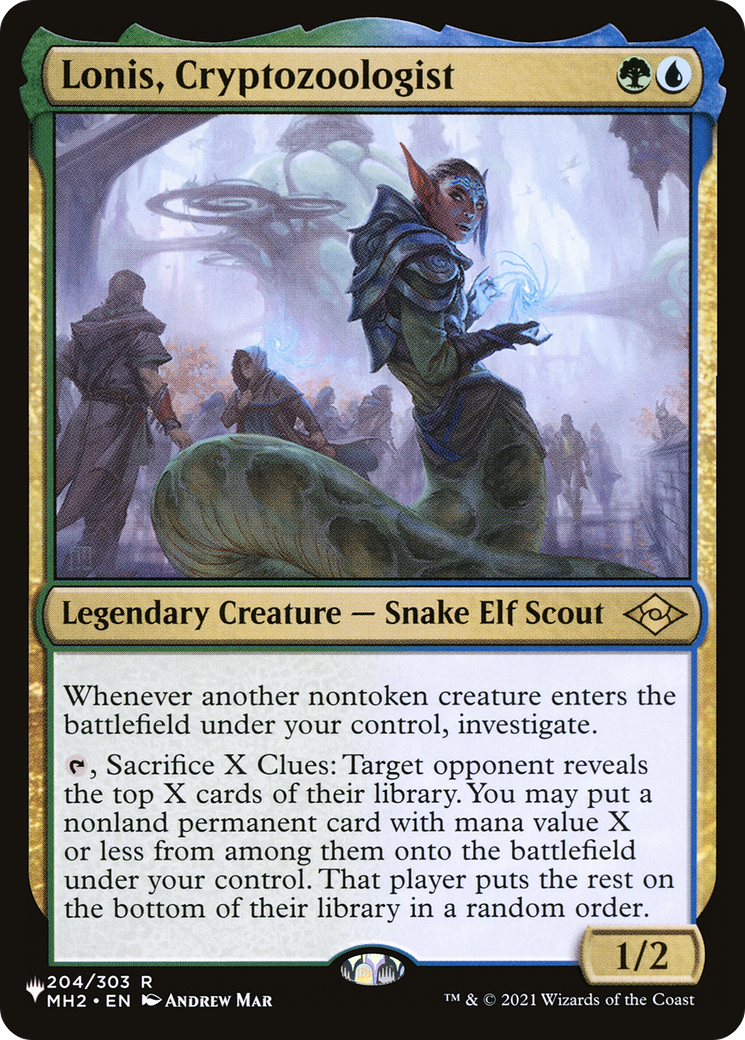Lonis, Cryptozoologist (LIST-MH2-204) - The List