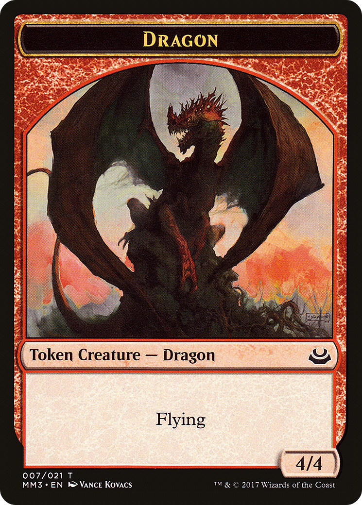 Dragon (MM3-007) - Modern Masters 2017 Tokens
