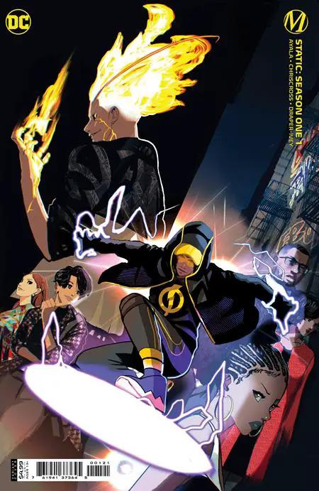 Static Season One #1 (Of 6) C Nikolas Draper-Ivey New School Cardstock Variant (06/15/2021) Dc