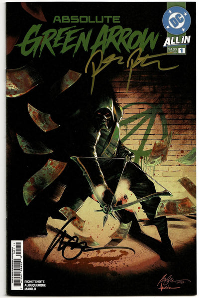 Absolute Green Arrow #1 (Of 6) A SIGNED 2x Rafael Albuquerque Pornsak Pichetshote (05/20/2026) Dc (Copy)