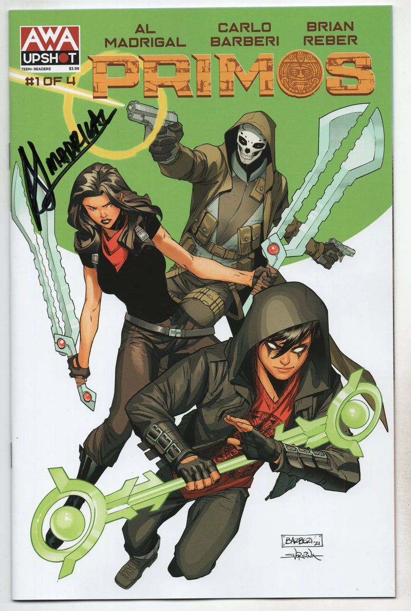 Primos #1 (Of 4) C 1:15 Carlo Barberi Variant Al Madrigal SIGNED (Mr) (02/02/2022) Awa