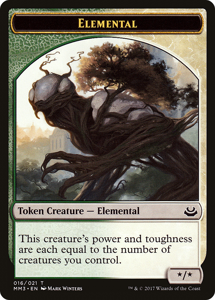Elemental (MM3-016) - Modern Masters 2017 Tokens