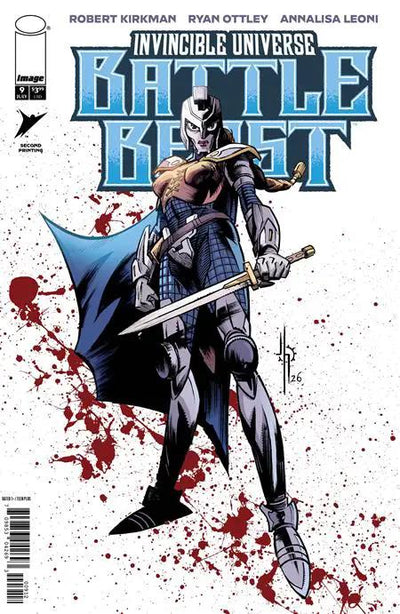 Invincible Universe Battle Beast #9 2nd Print Jason Howard (07/15/2026) Image