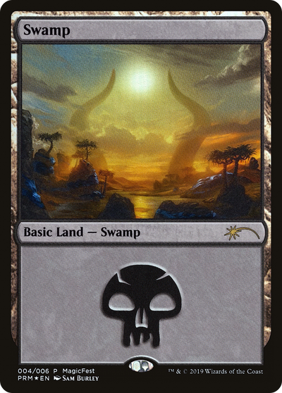 Swamp (MFP-004) - MagicFest 2019 Foil