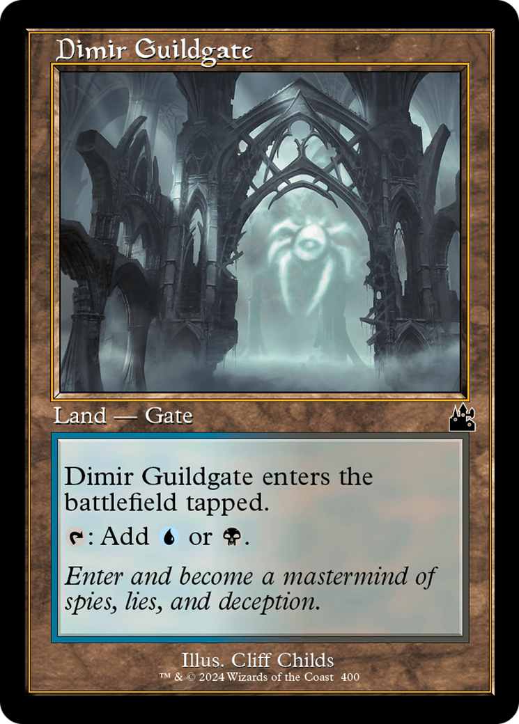 Dimir Guildgate (RVR-400) - Ravnica Remastered