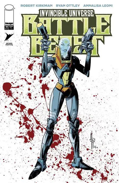 Invincible Universe Battle Beast #10 2nd Print Jason Howard (07/29/2026) Image