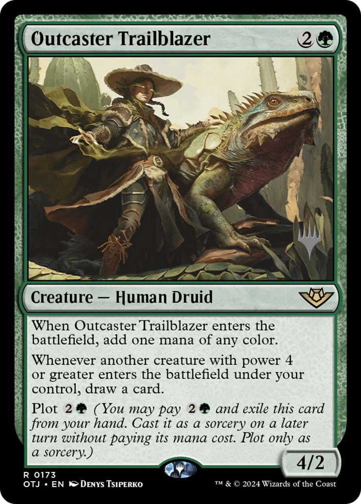 Outcaster Trailblazer (PPOTJ-173) - Outlaws of Thunder Junction Promos