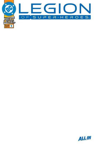 Legion Of Super-Heroes #1 F Blank Variant (09/02/2026) Dc