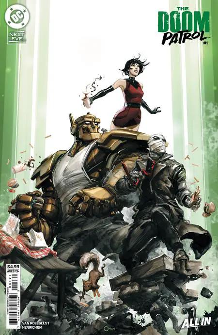 Doom Patrol #1 B Clayton Crain Variant (09/02/2026) Dc