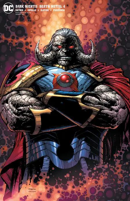 Dark Nights Death Metal #4 (Of 7) B DC 2020 NM David Finch Darkseid Variant