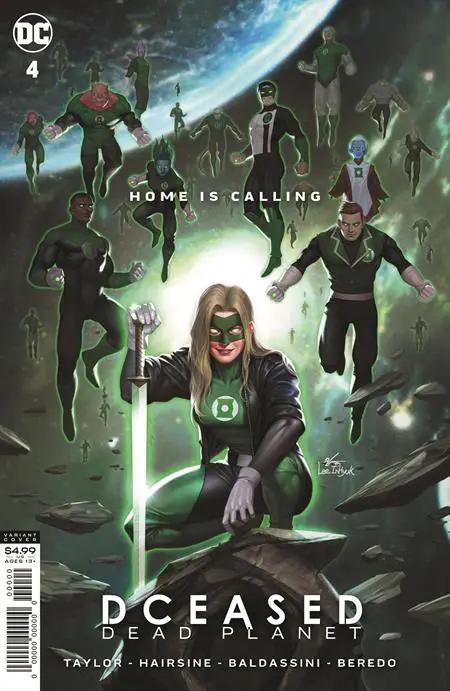 Dceased Dead Planet #4 (Of 7) C In-hyuk Lee Aquaman Movie Homage Card Stock Variant (10/07/2020) DC