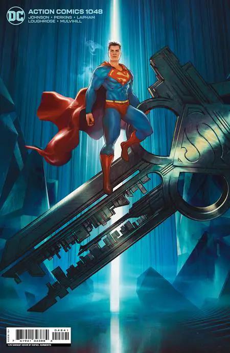 Superman Action Comics #1048 D 1:25 Rafael Sarmento Card Stock Variant (Kal-El Returns) (10/25/2022) Dc