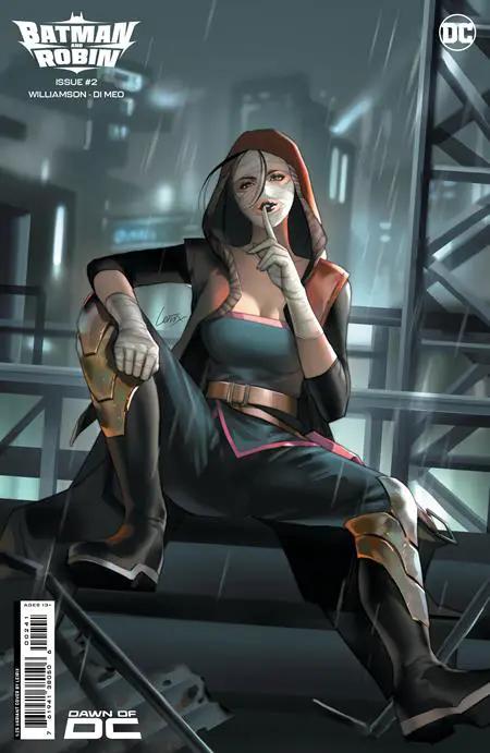 Batman And Robin #2 E 1:25 Lesley Leirix Li Card Stock Variant (10/10/2023) Dc