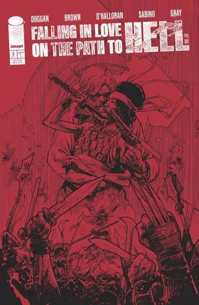 Falling In Love On The Path To Hell #3 2nd Print SIGNED Garry Brown Gerry Duggan (10/02/2024) Image