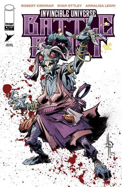 Invincible Universe Battle Beast #4 2nd Print A Jason Howard Variant (11/19/2025) Image
