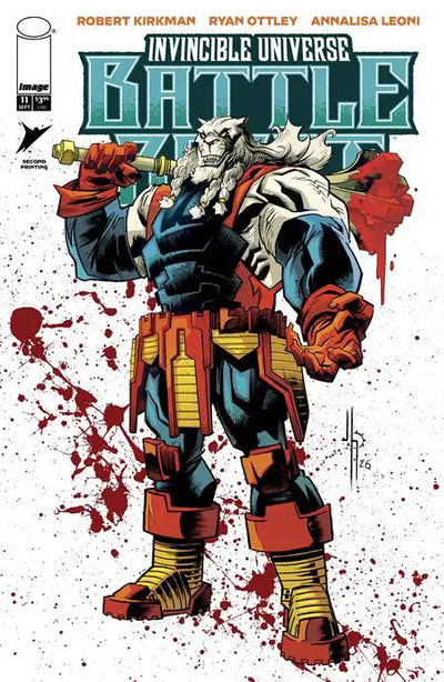 Invincible Universe Battle Beast #11 2nd Print Jason Howard Variant (09/30/2026) Image