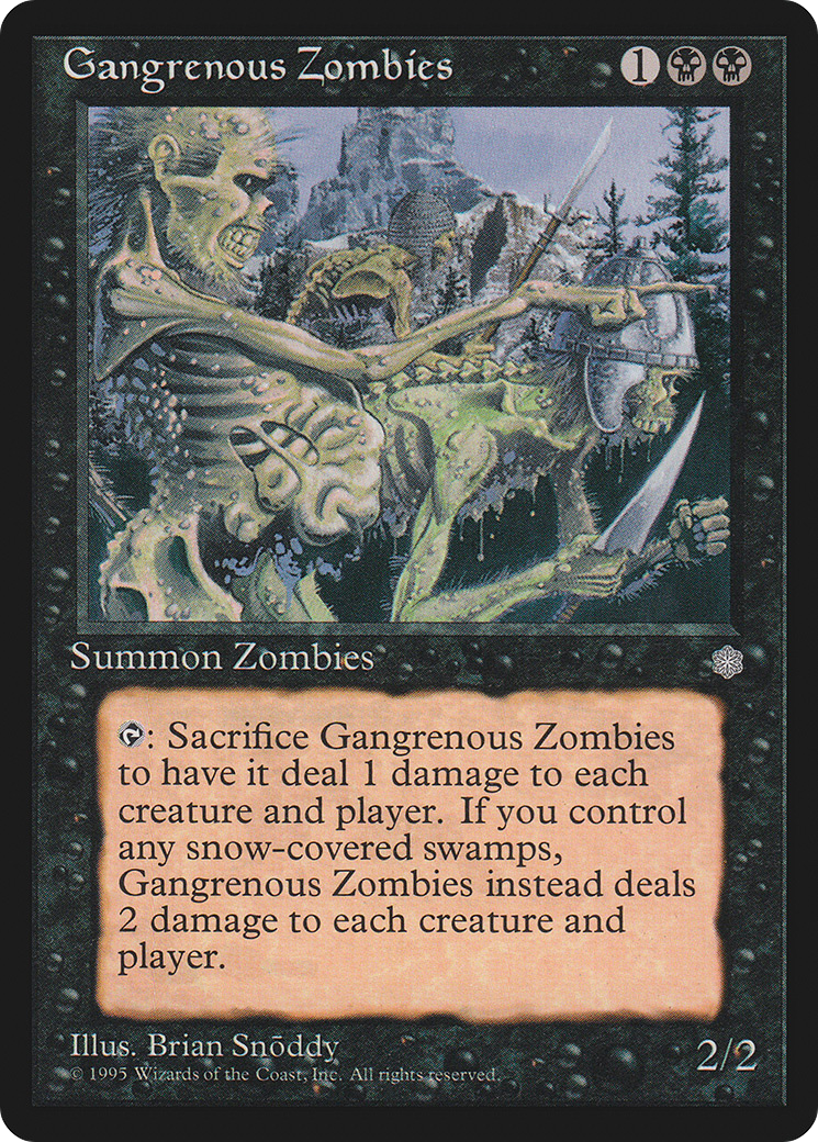 Gangrenous Zombies (ICE-) - Ice Age