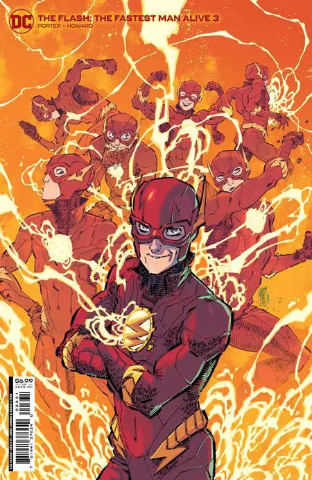 Flash The Fastest Man Alive #3 (Of 3) C 1:25 Jorge Corona Pencil Card Stock Variant (11/08/2022) Dc