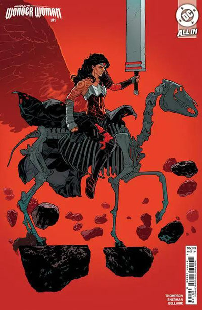 Absolute Wonder Woman #1 2nd Print B Jeff Spokes Variant (11/27/2024) Dc