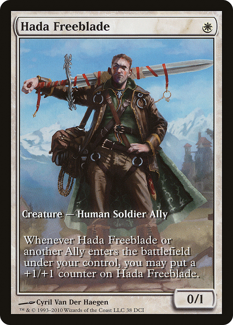 Hada Freeblade (GAME-038) - DCI Promos