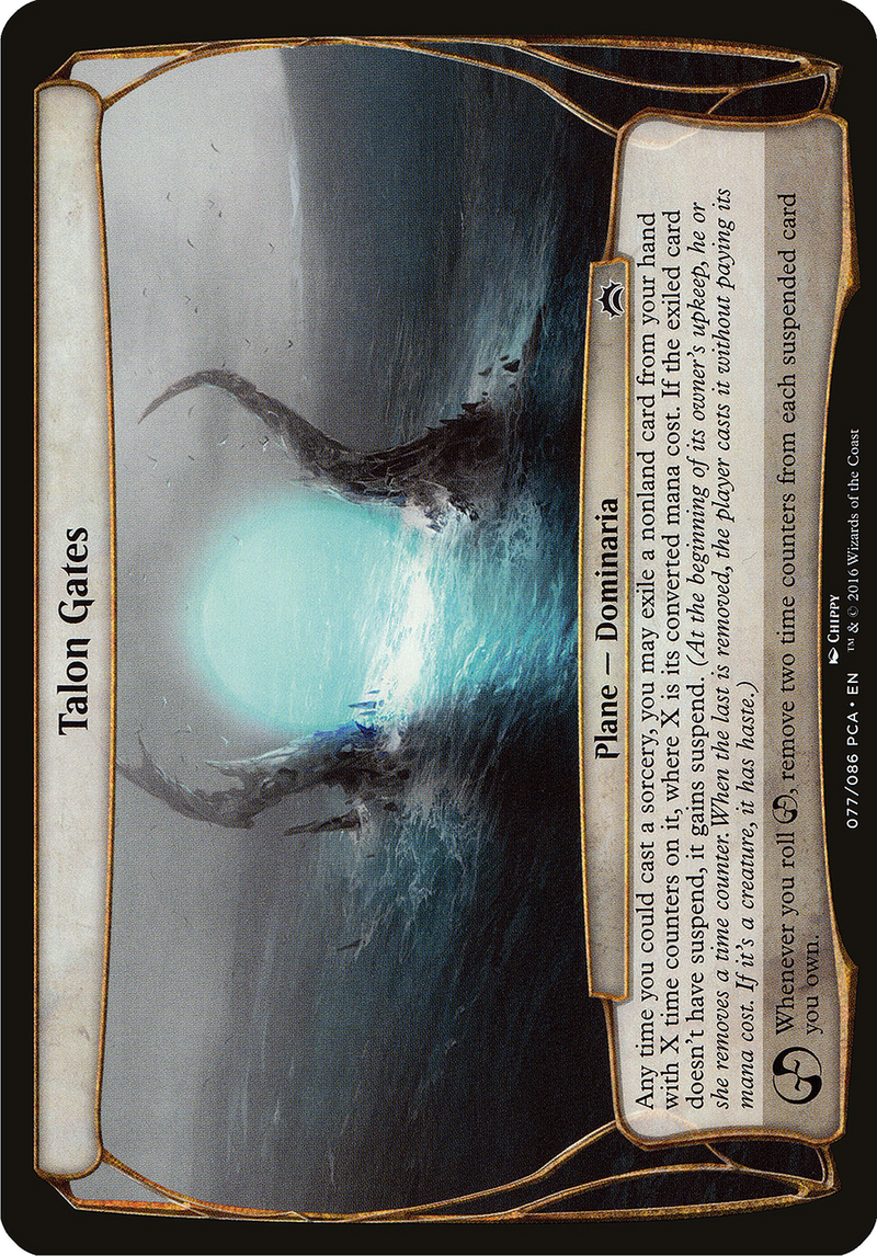 Talon Gates (OVER-077) - Planechase Anthology Planes
