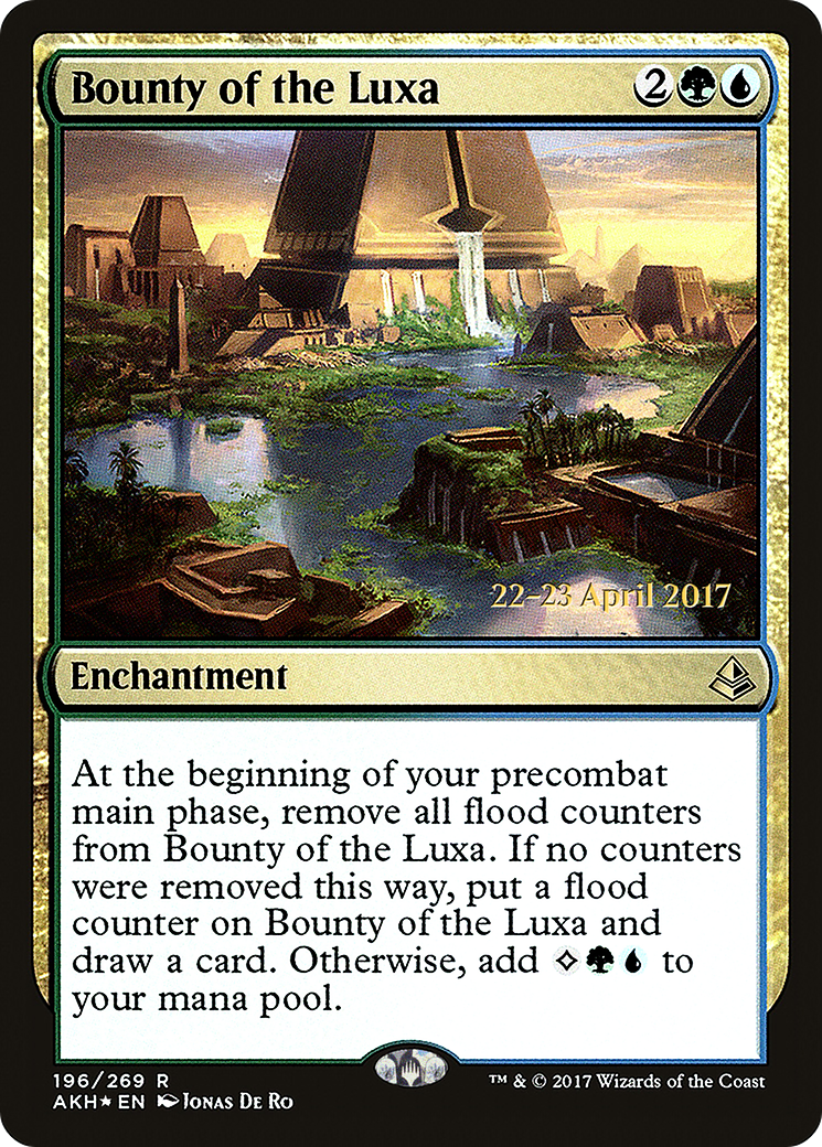 Bounty of the Luxa (PRE-196S) - Amonkhet Promos Foil