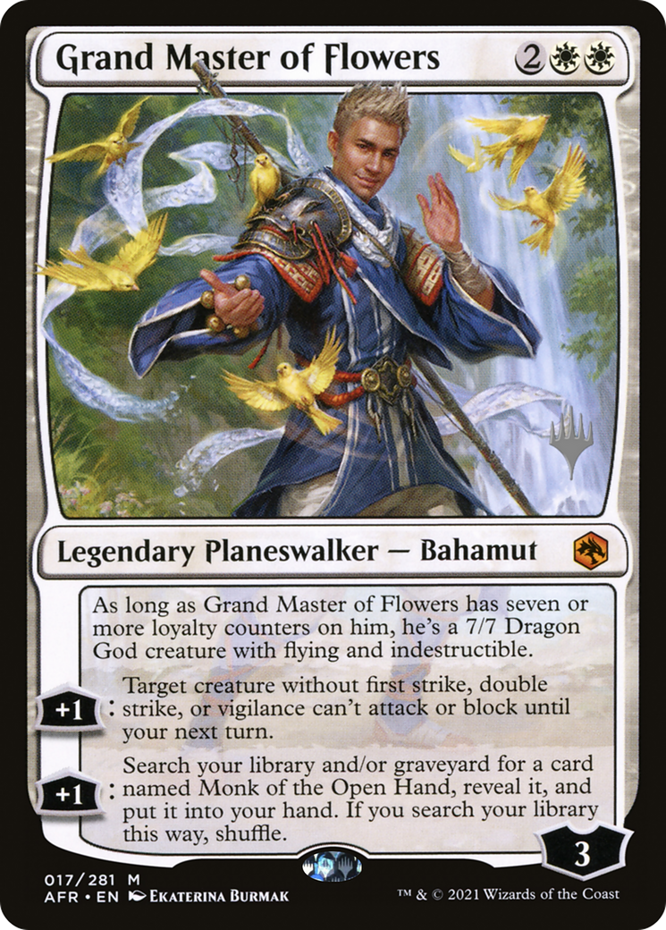 Grand Master of Flowers (PPAFR-17P) - Adventures in the Forgotten Realms Promos Foil