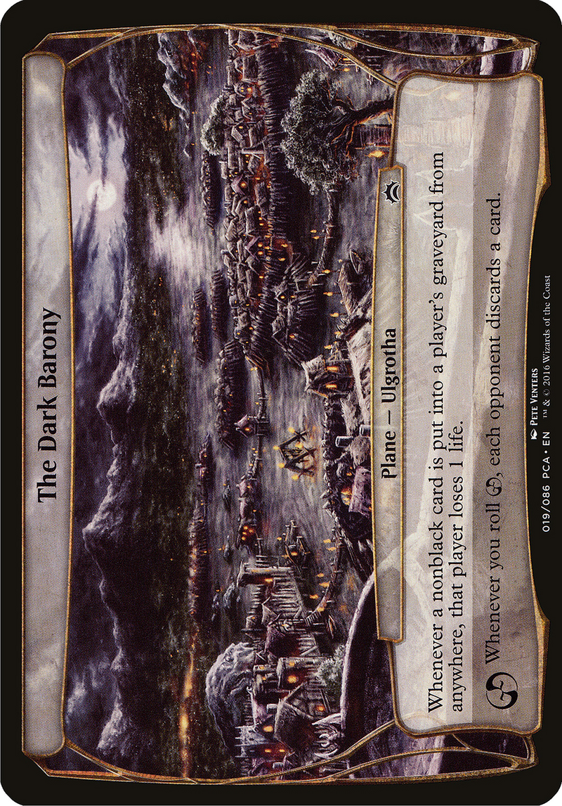 The Dark Barony (OVER-019) - Planechase Anthology Planes