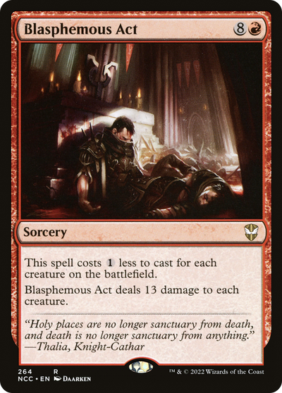 Blasphemous Act (NCC-264) - New Capenna Commander