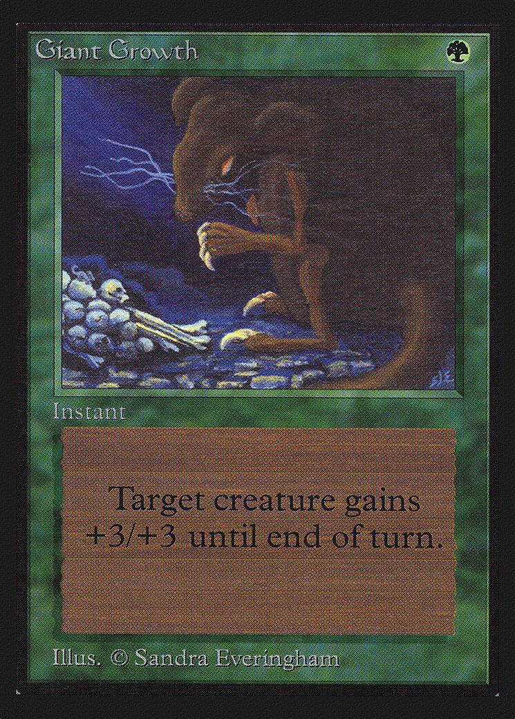 Giant Growth (IED-) - Intl. Collectors' Edition