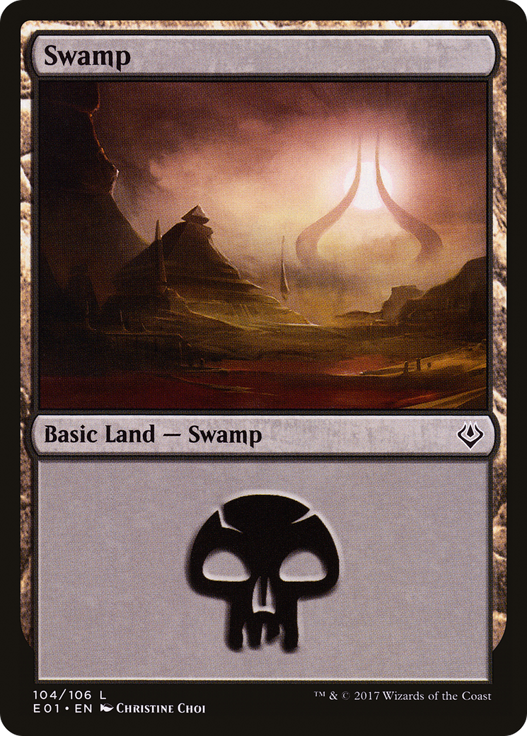 Swamp (AC2-104) - Archenemy: Nicol Bolas