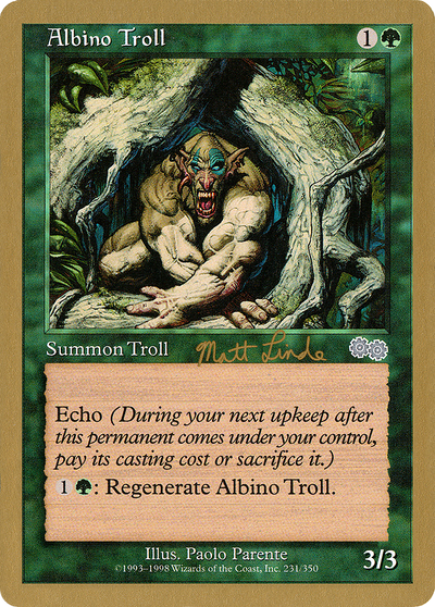 Albino Troll (WCD-) - World Championship Decks 1999