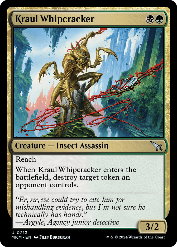 Kraul Whipcracker (MKM-213) - Murders at Karlov Manor
