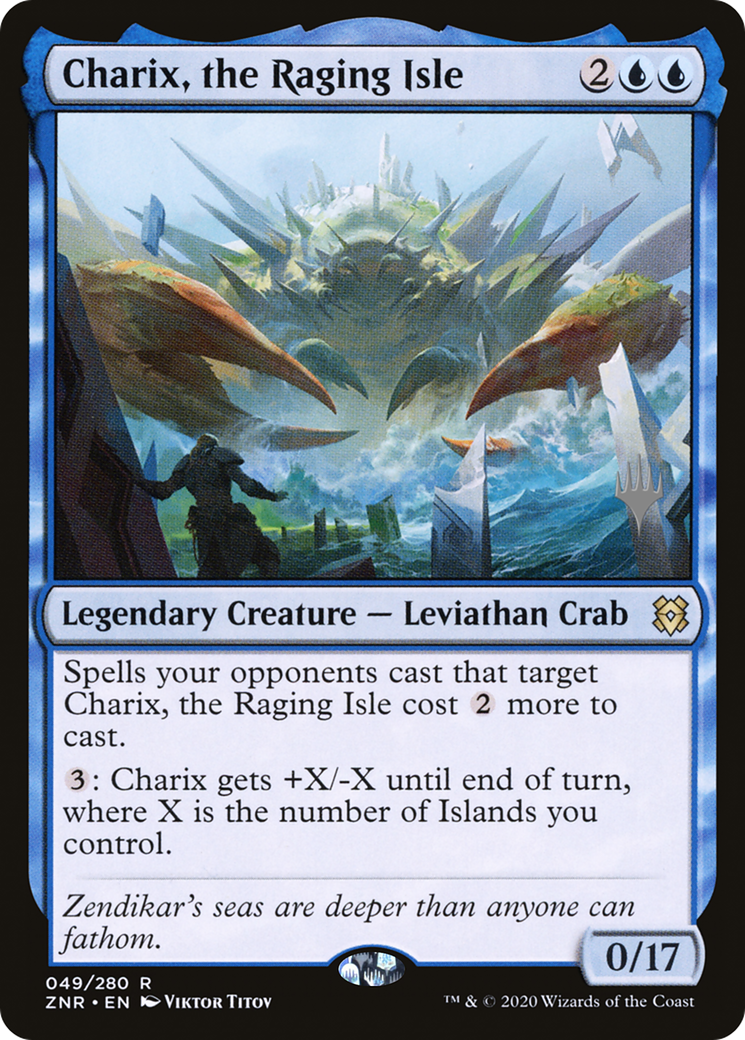 Charix, the Raging Isle (PPZNR-49P) - Zendikar Rising Promos Foil