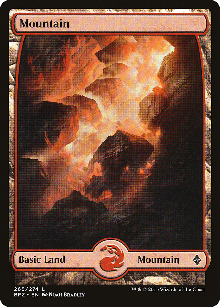 Mountain (BFZ-265) - Battle for Zendikar