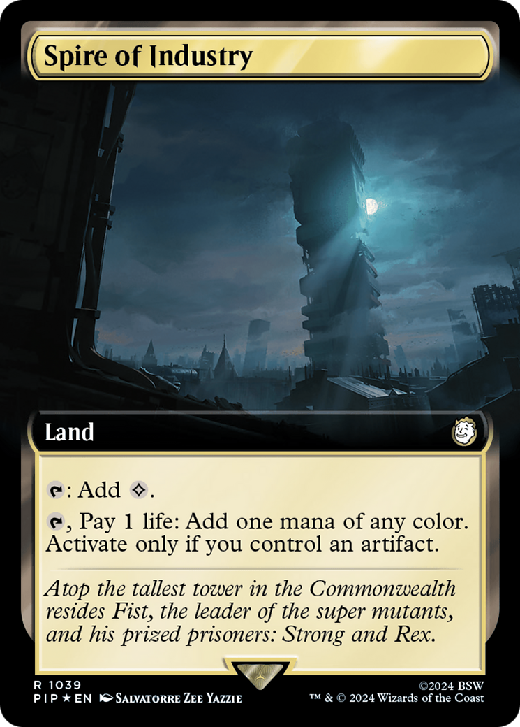 Spire of Industry (PIP-1039) - Fallout: (Extended Art) Foil